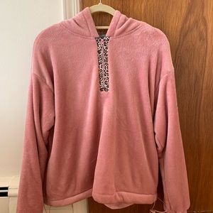 Anthropologie half zip hoodie